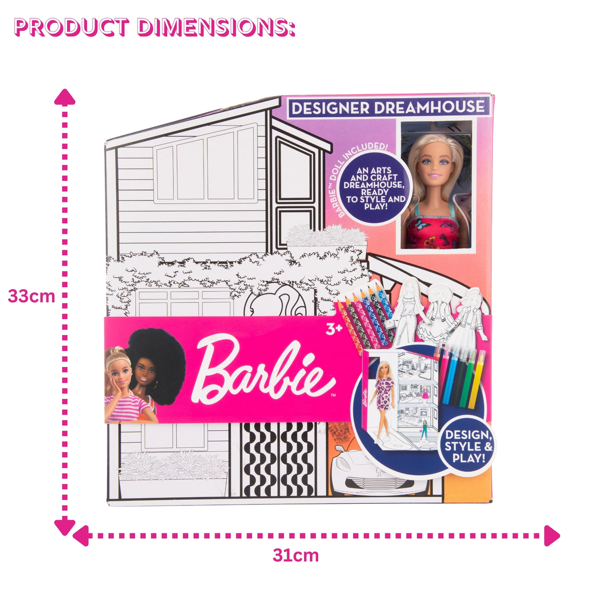 Barbie Designer Dream House &amp; Doll