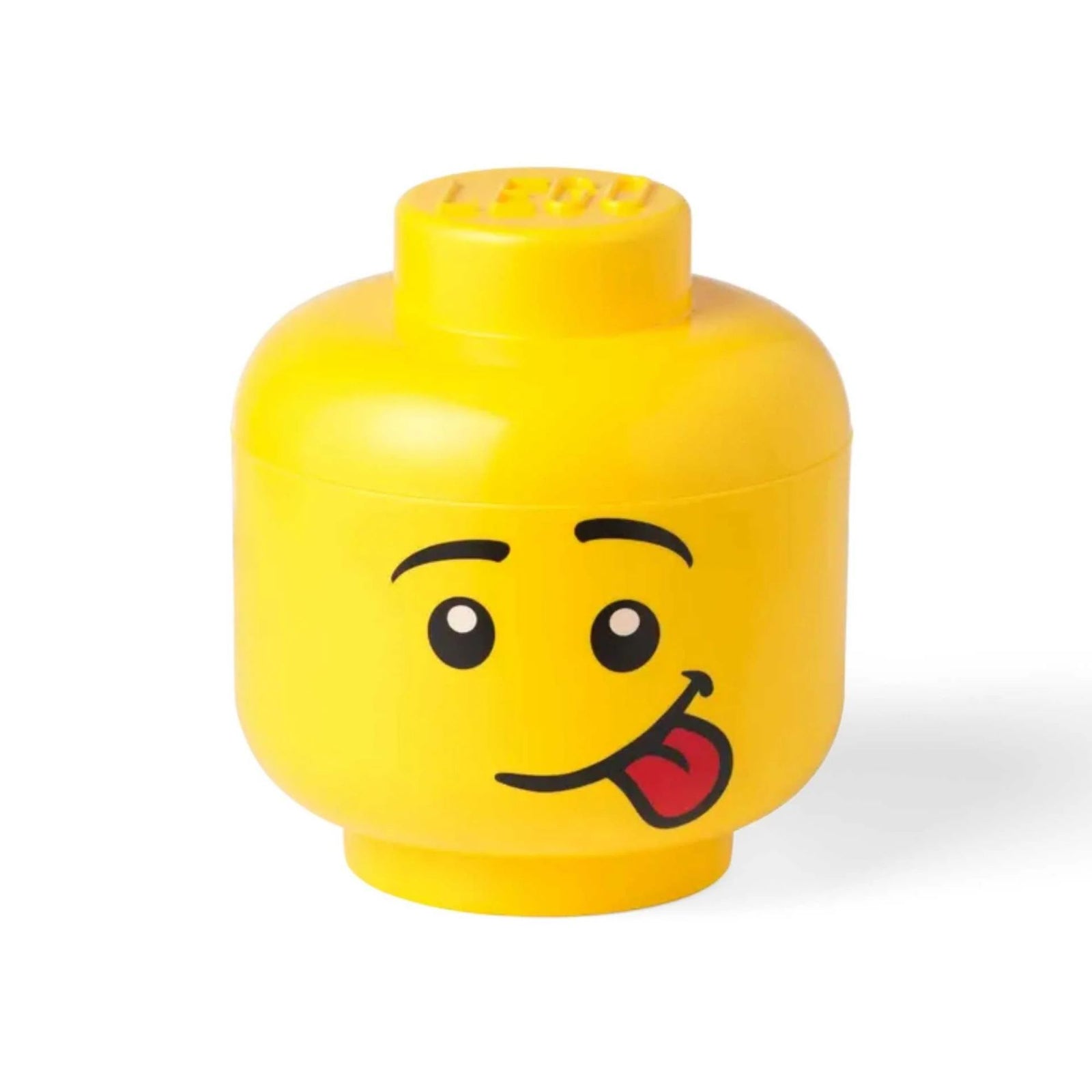 Large LEGO Storage Head - Silly Face
