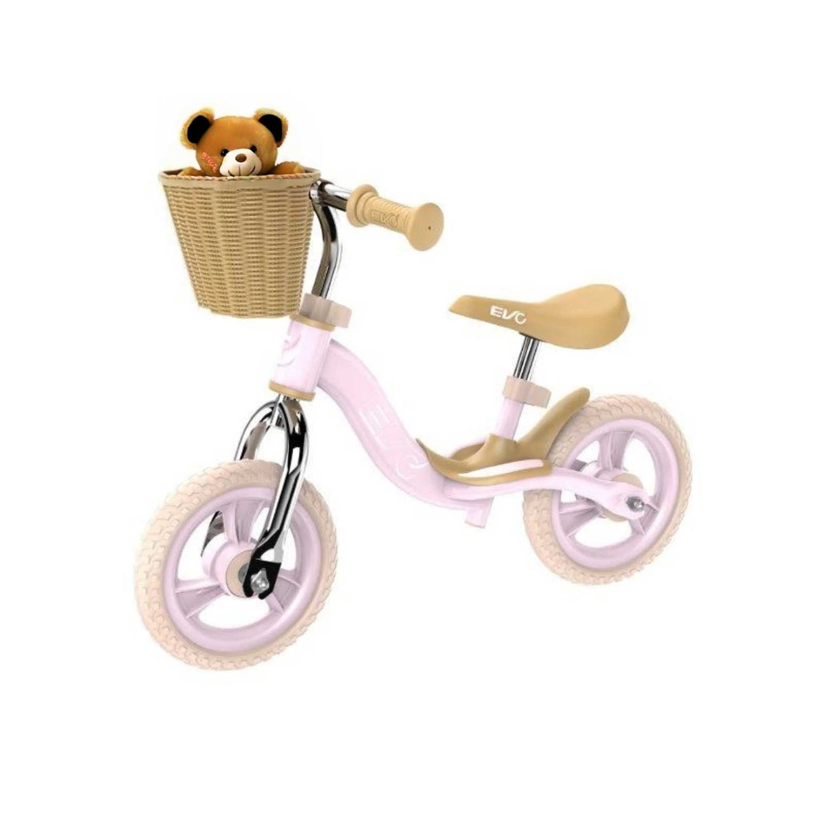 EVO Balance Bike with adjustable seat and handlebars, lightweight and durable frame, perfect for teaching children balance and coordination.