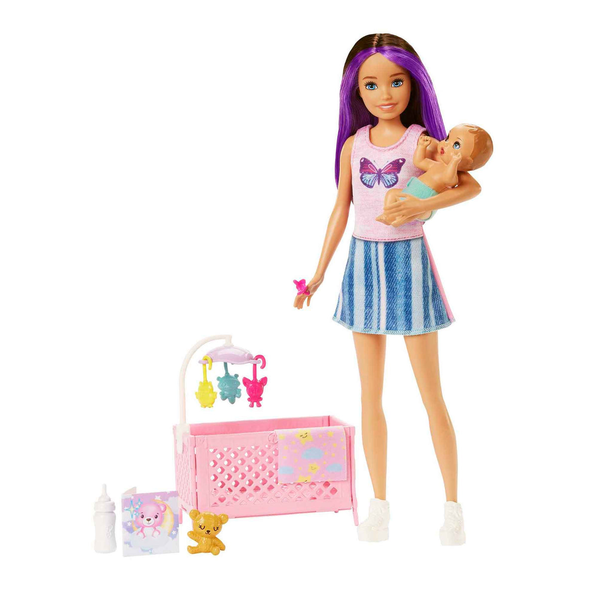 Barbie Skipper Big Babysitting Adventure Sleepy Baby Playset