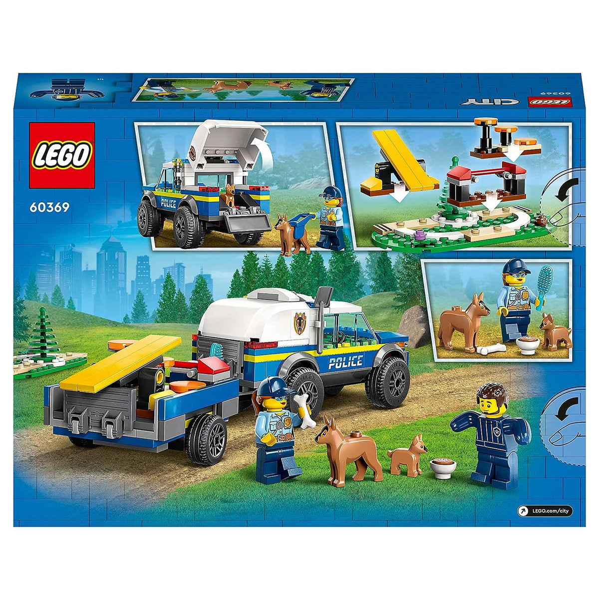 LEGO City Mobile Police Dog Training Set with Toy Car