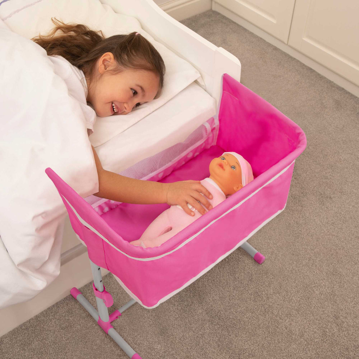Dolly Tots Beside Me Dolly Cot Dolls Accessories