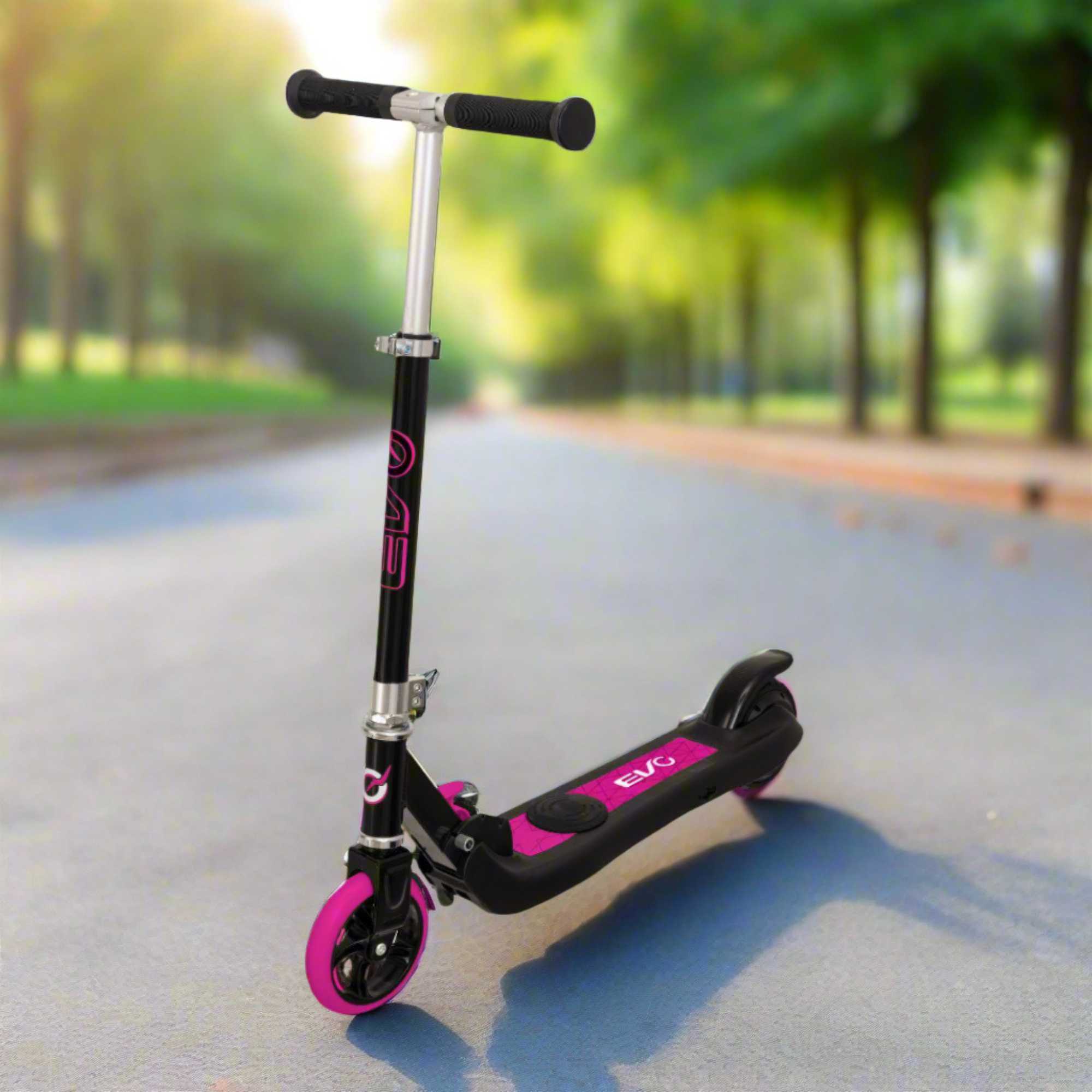 EVO VT1 Lithium Scooter for Kids Ages 6 and Up with Lightweight Design and Long-lasting Battery, prefect for outdoor and active play.