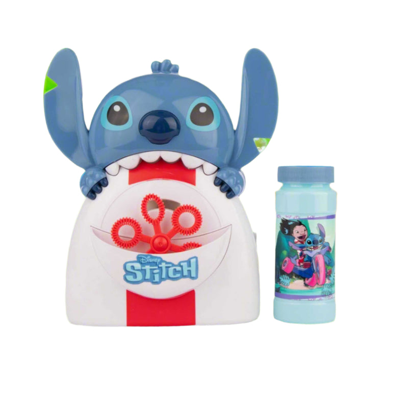 Disney Lilo & Stitch Bubble Machine - Includes Bubble Solution Bubble Toys
