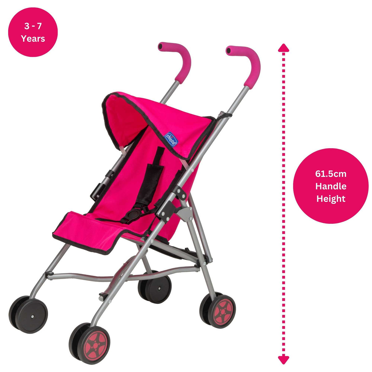 Chicco Echo Dolls Stroller - Pink