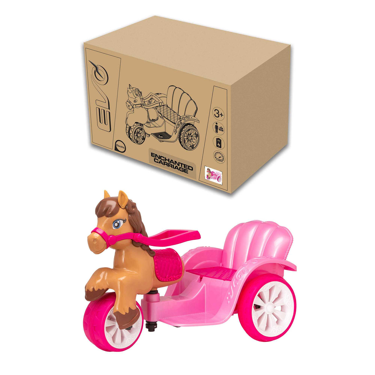 EVO Electric Pony Carriage Childrens Ride On Electric Ride Ons