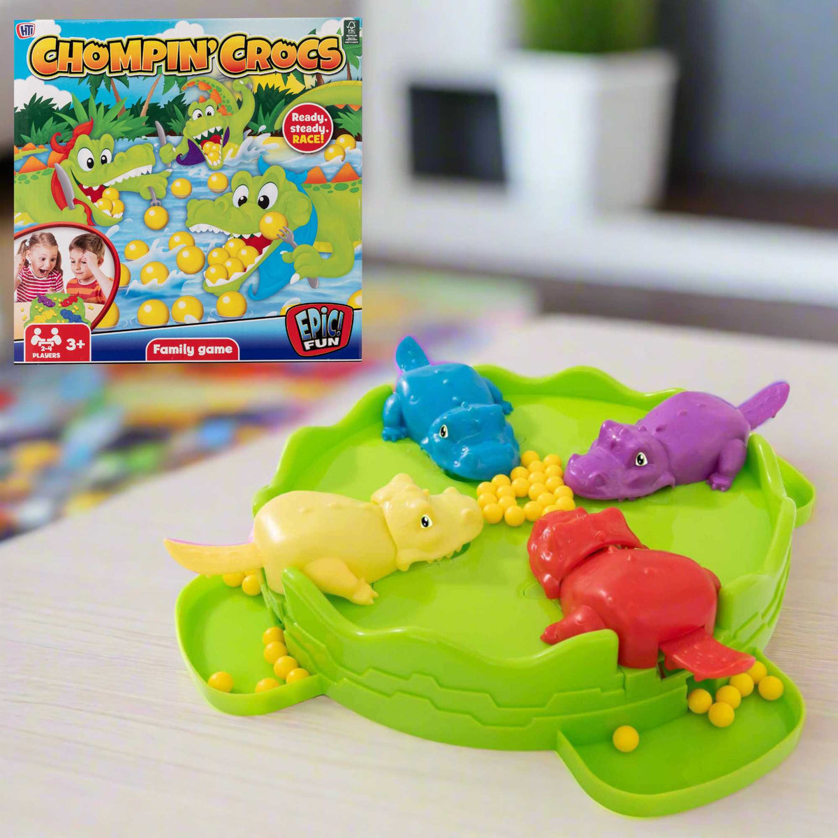 Chompin&#39; Crocs Family Board Game