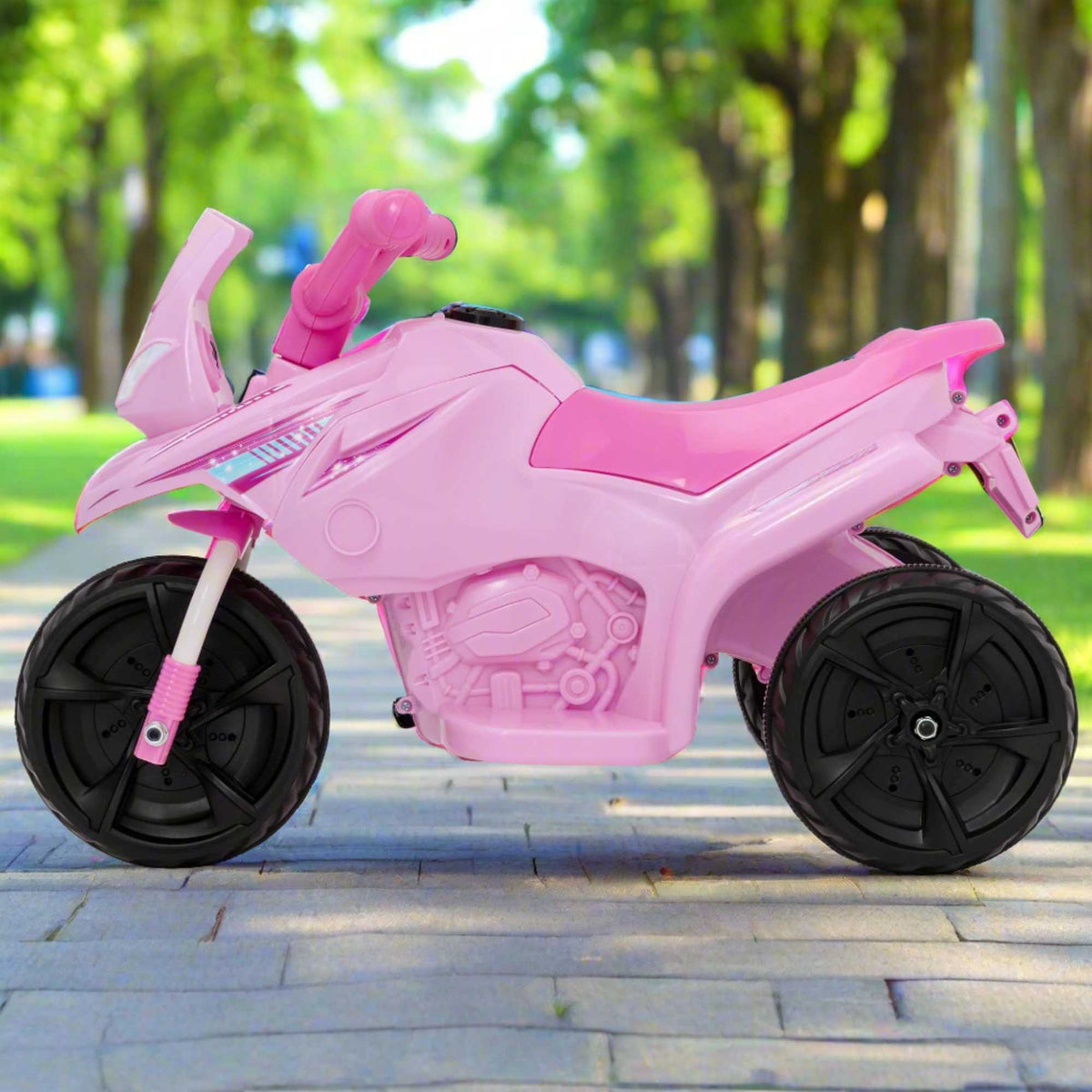 Evo 6V Kids Electric Ride-On Shimmer Trike Racer Bike Electric Ride Ons