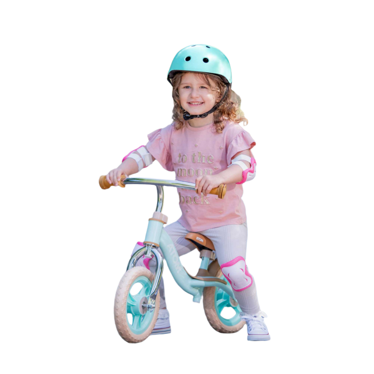 ATOM 10&quot; Glider Balance Bike - Mint Green