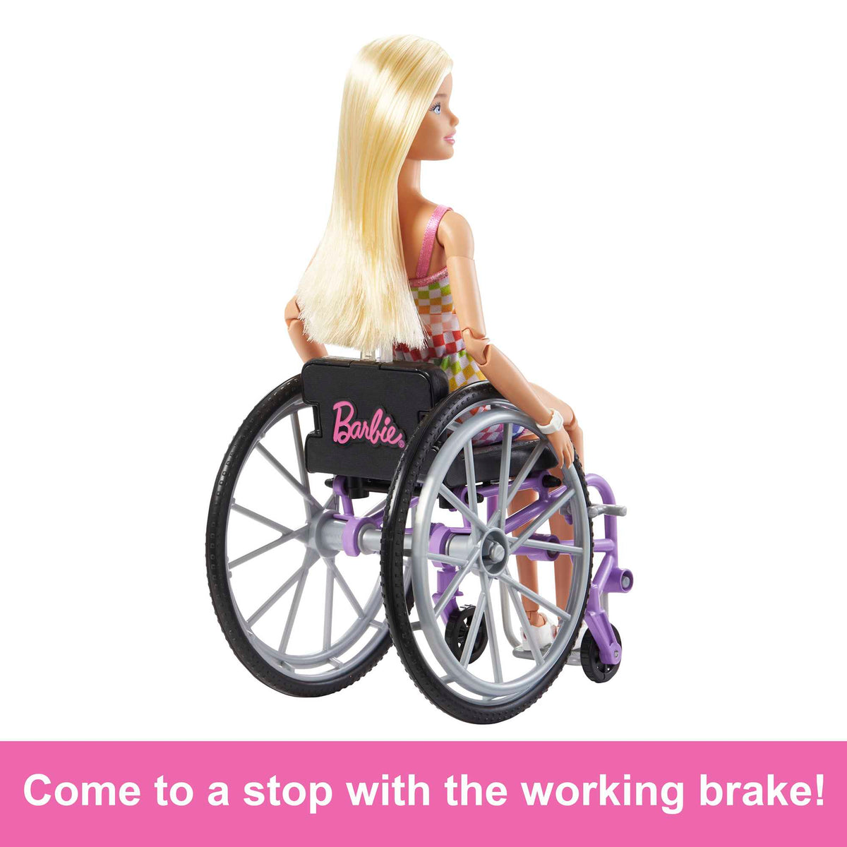 Barbie Doll With Wheelchair And Ramp - Blonde