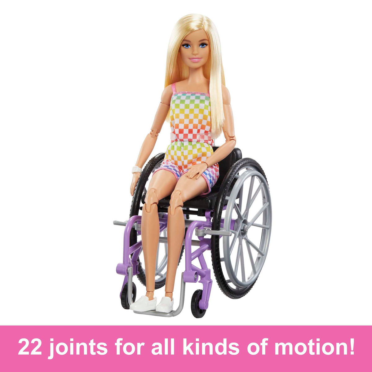 Barbie Doll With Wheelchair And Ramp - Blonde