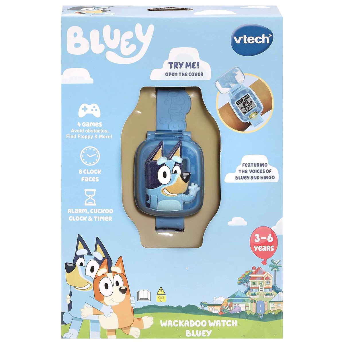 Vtech Bluey Wackadoo Wristwatch - Bluey