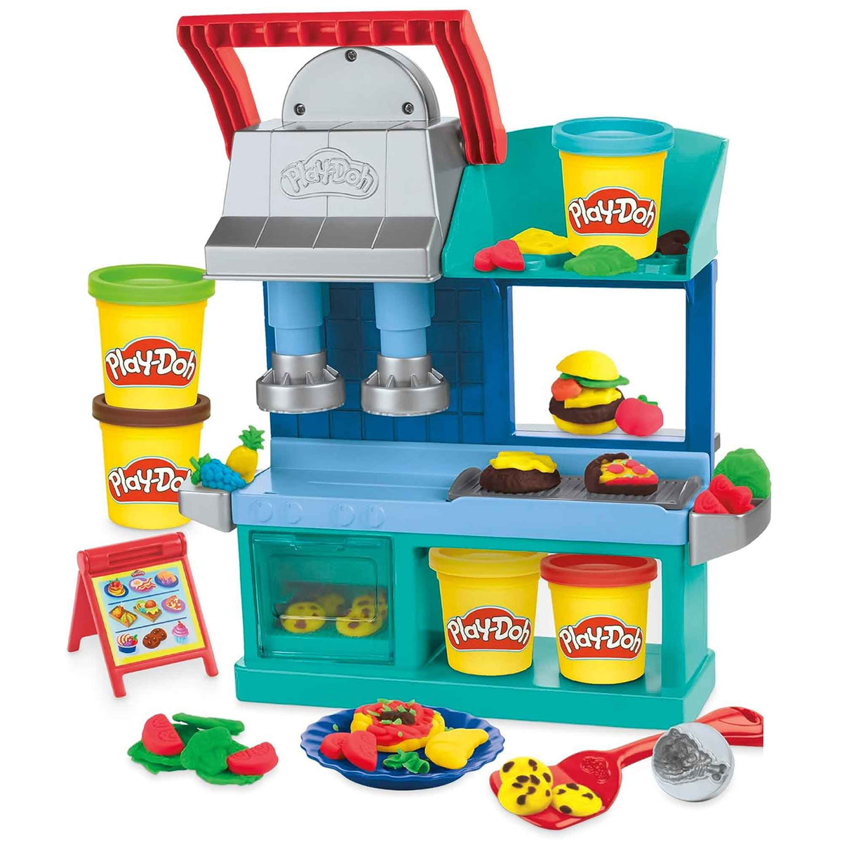 Play-Doh Kitchen Creations Busy Chef&#39;s Restaurant Playset