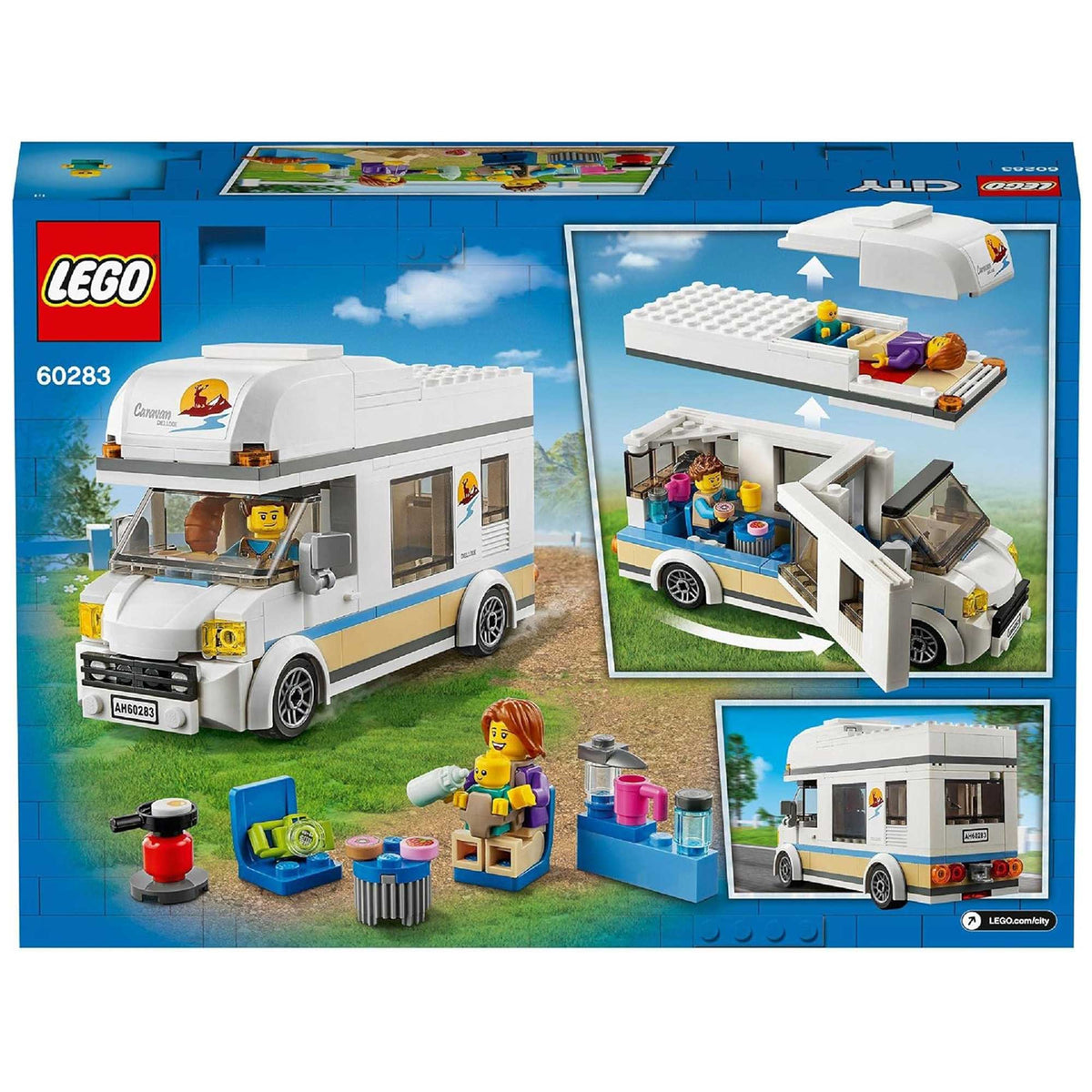 LEGO City Great Vehicles Holiday Camper Van Toy Car