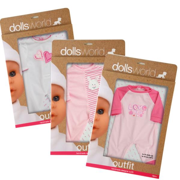 Dollsworld Dolls Outfits 41cm (16&quot;)