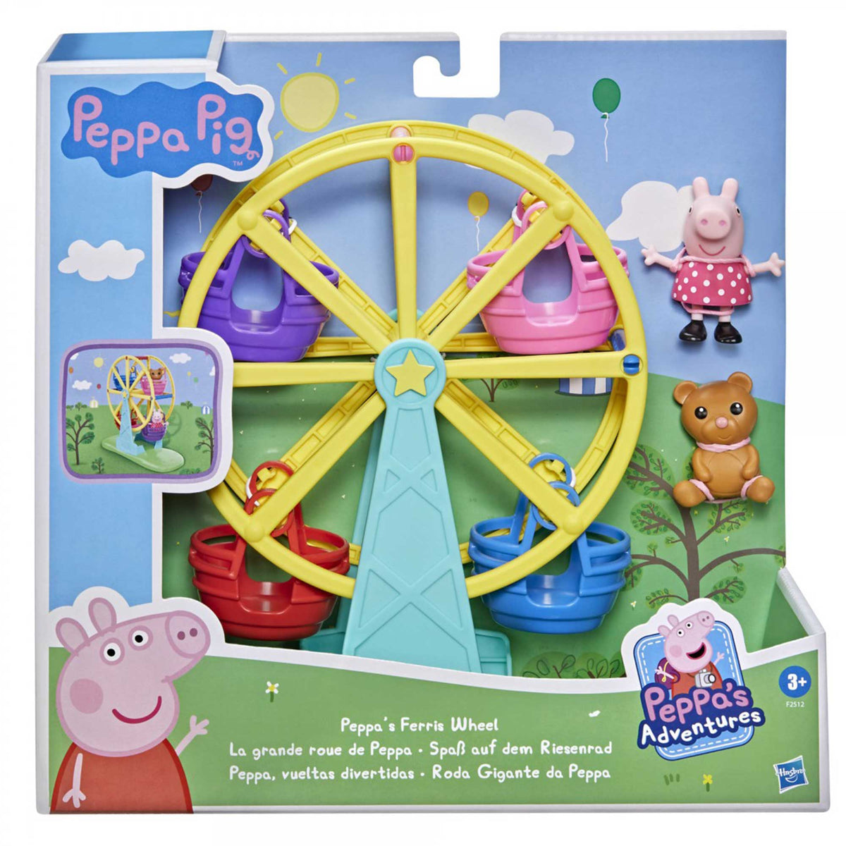 Peppa Pig Adventures Ferris Wheel Playset