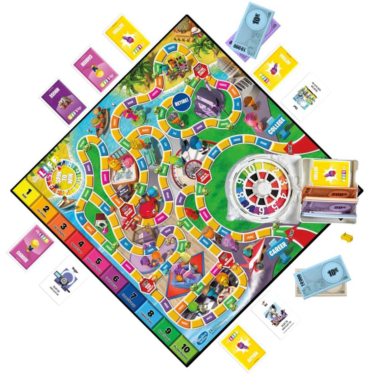 The Game of Life - Family Board Game Boxed Family Games