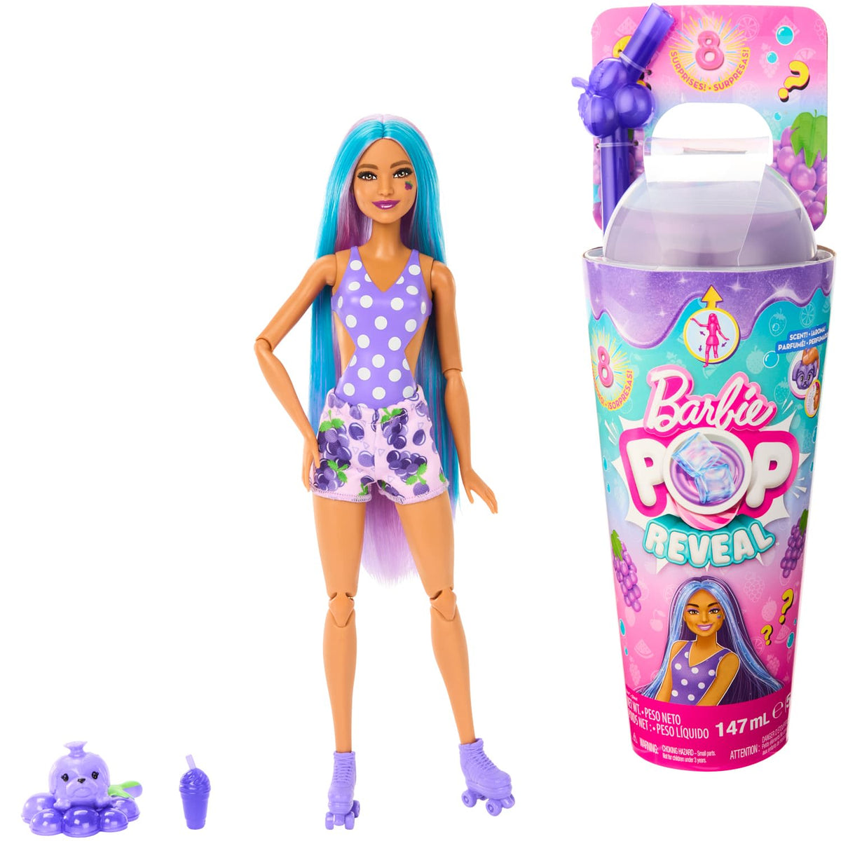 Colour Reveal Barbie Sweet Fruit Dolls Assortment