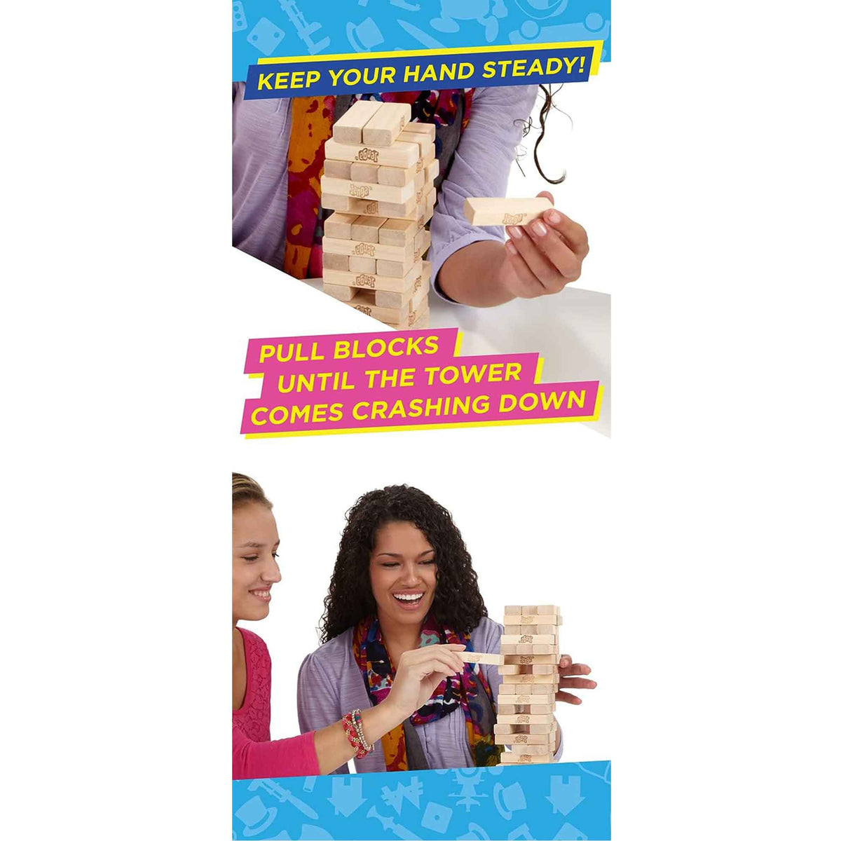 Jenga Classic Stacking Game