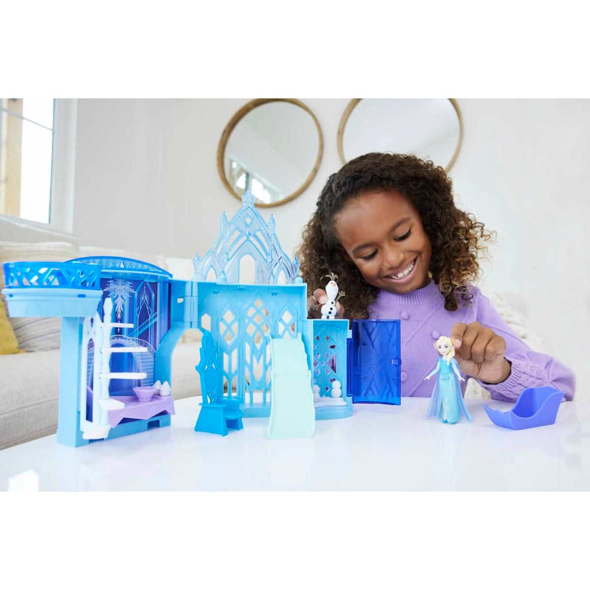 Disney Frozen Storytime Stackers Elsa&#39;s Ice Palace Playset