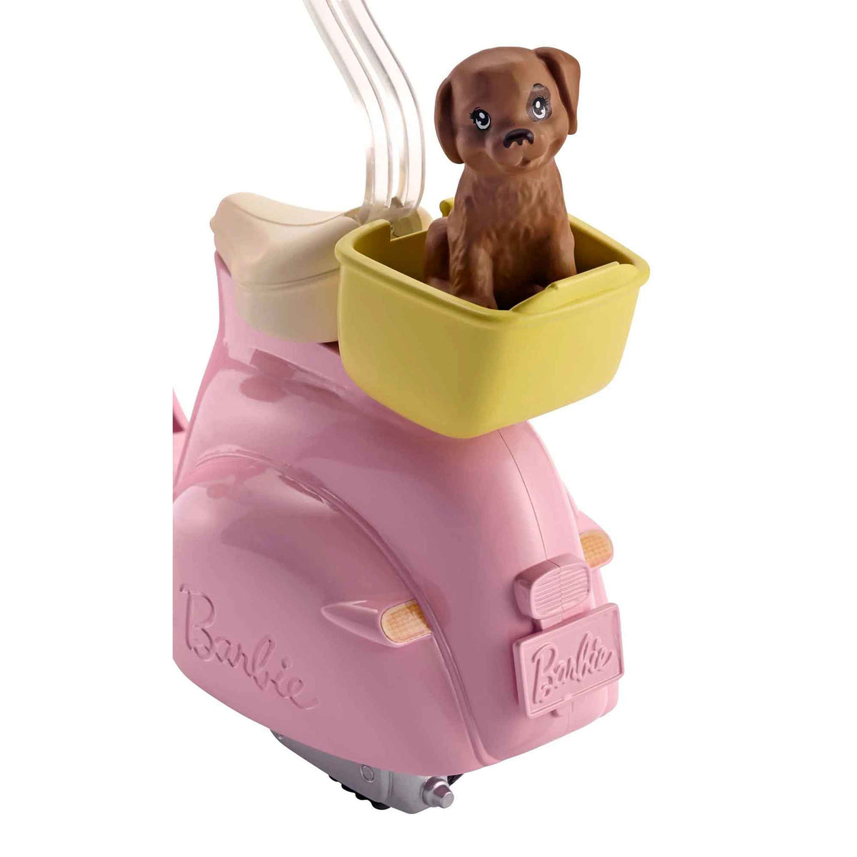 Barbie Moped, Scooter Toy with Puppy