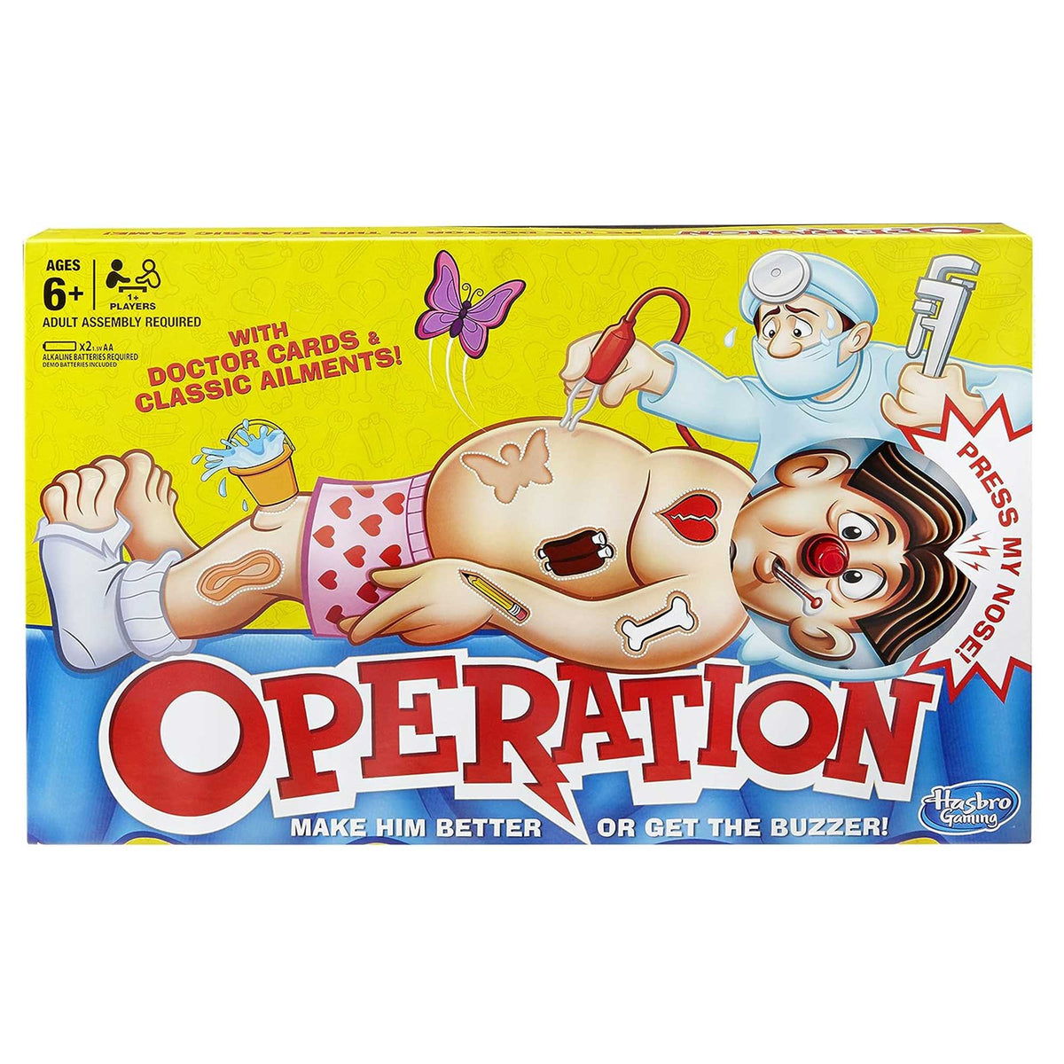 Classic Operation Game Boxed Family Games