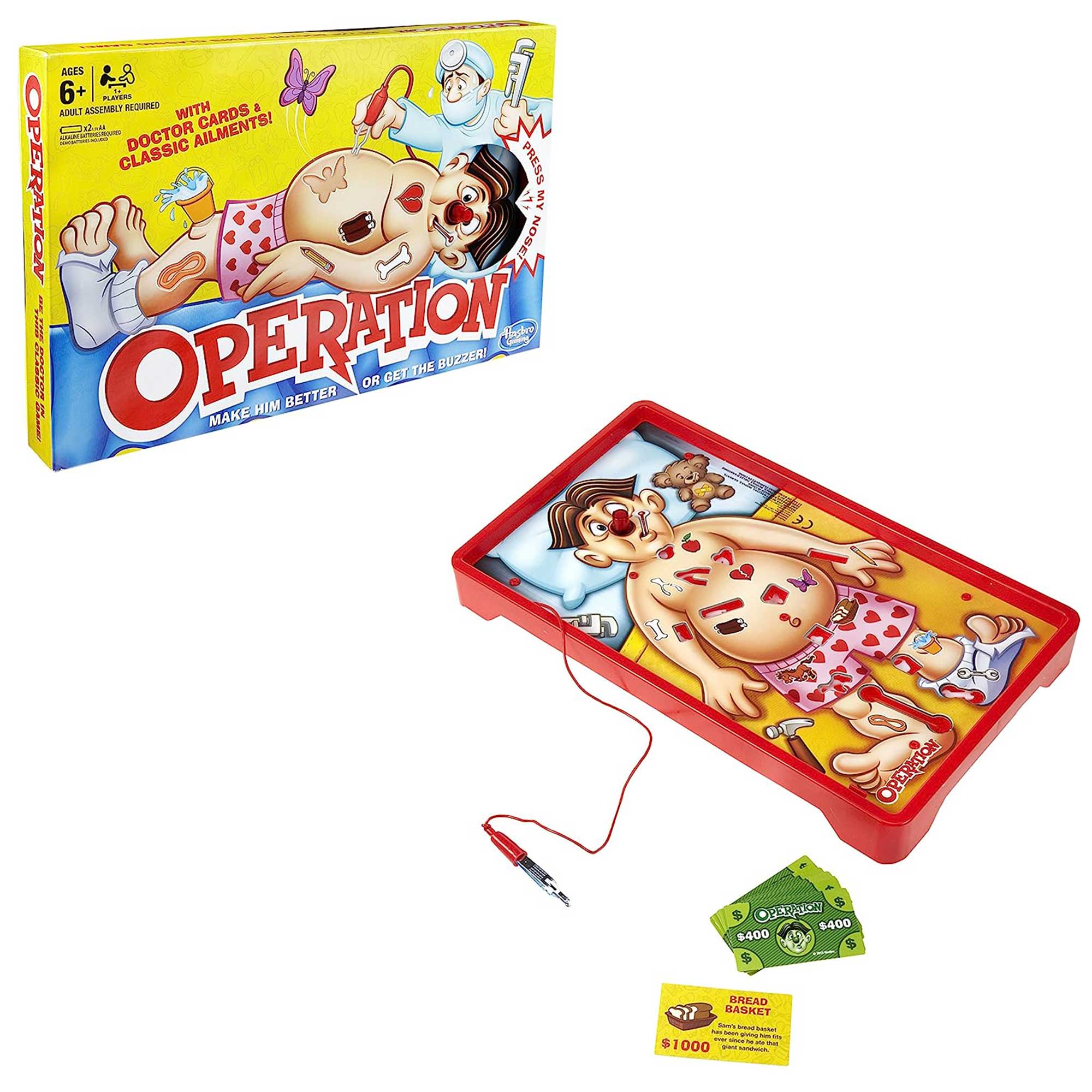 Classic Operation Game Boxed Family Games