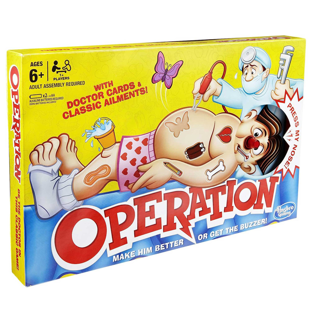 Classic Operation Game Boxed Family Games