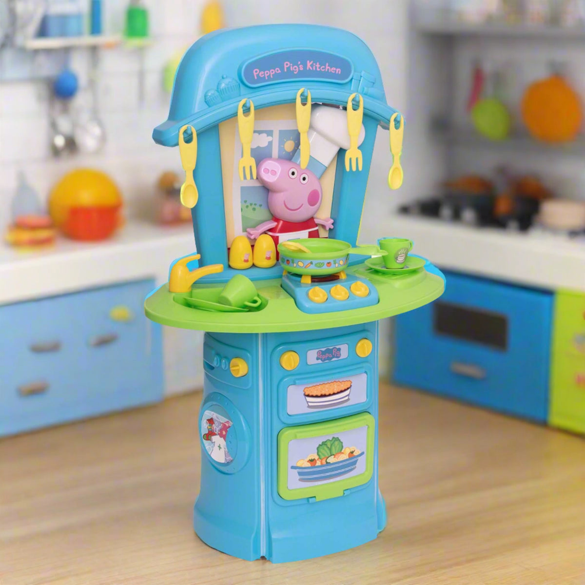 Peppa Pig My First Kitchen with 15 Accessories Kitchens &amp; Household