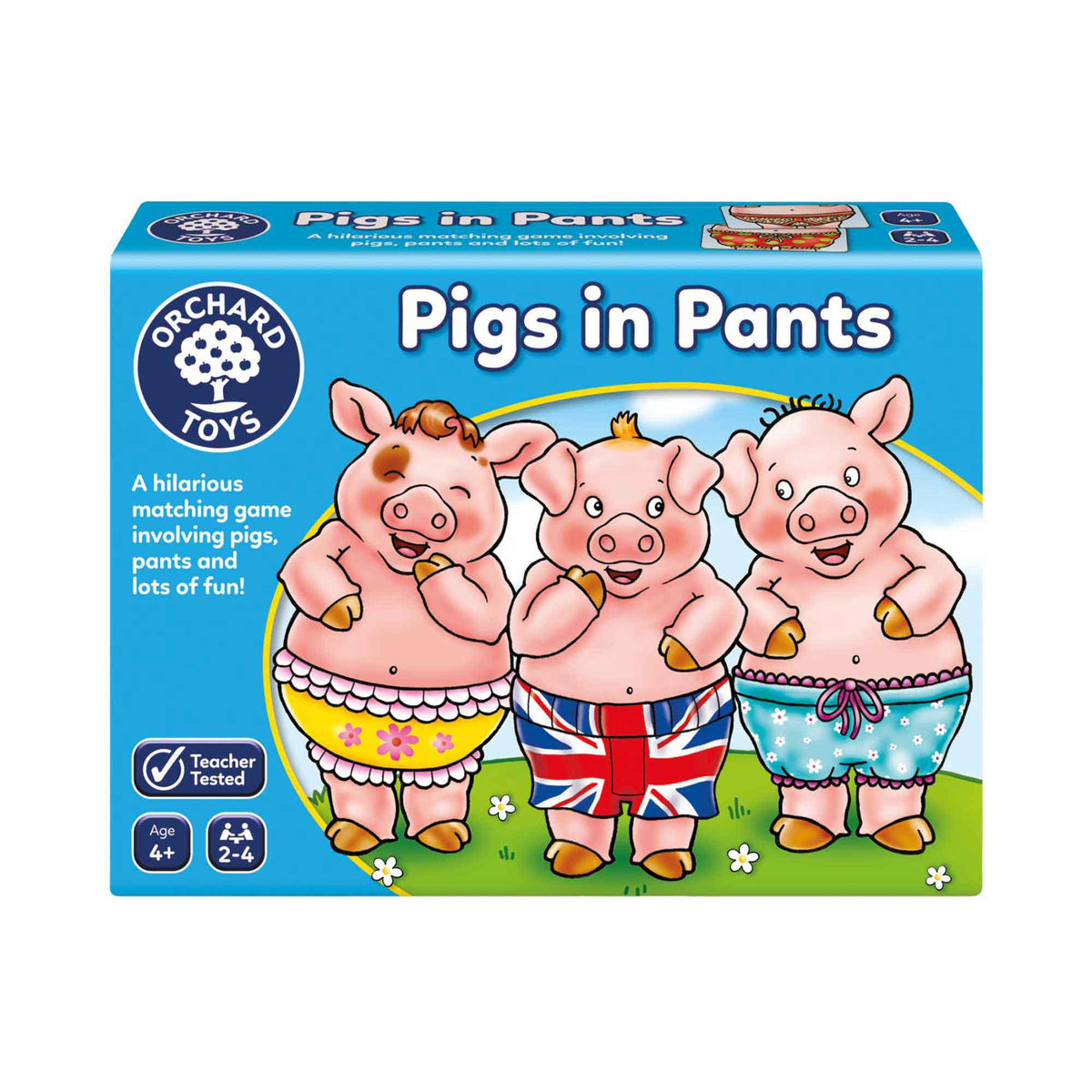 Pigs In Pants Matching Card Games