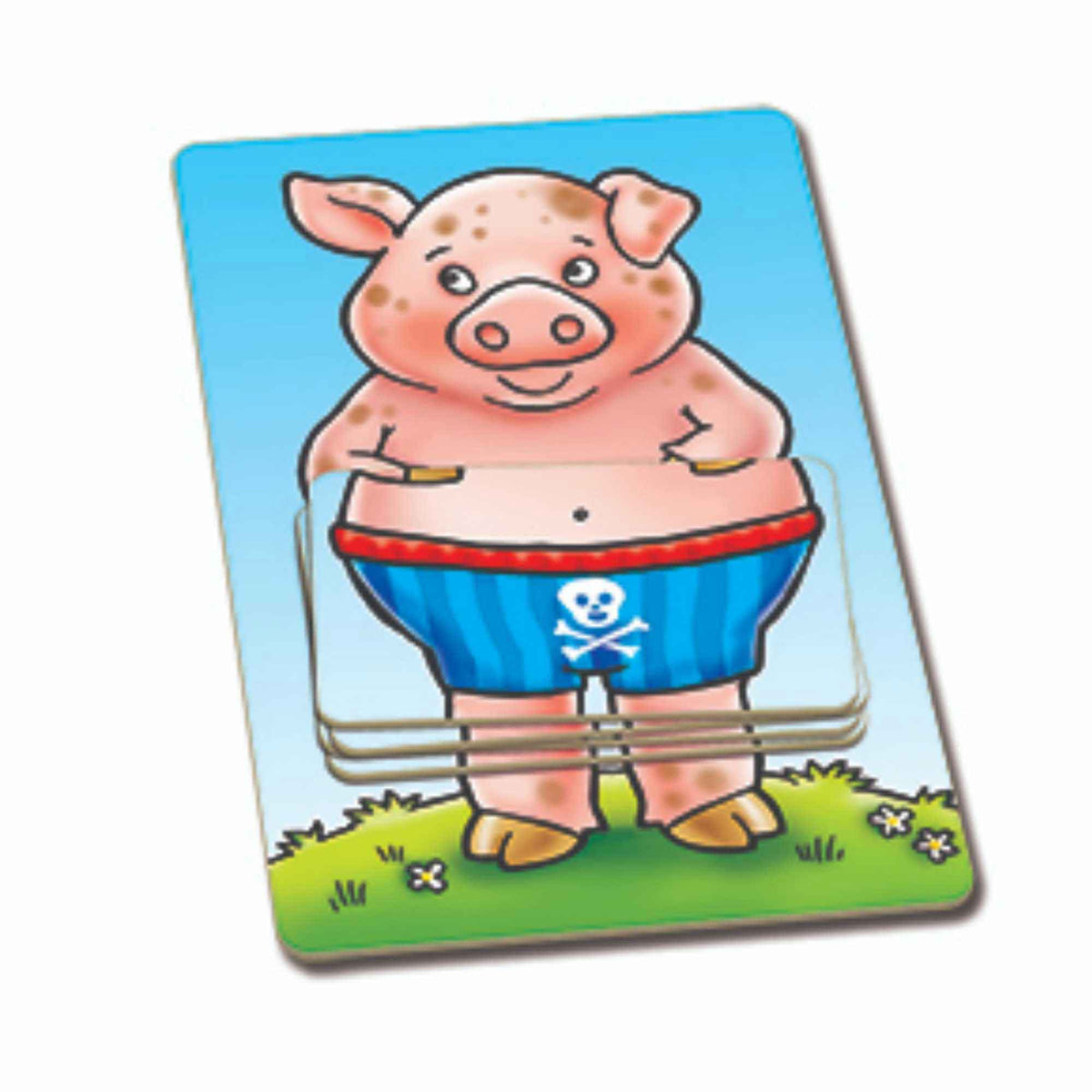 Pigs In Pants Matching Card Games