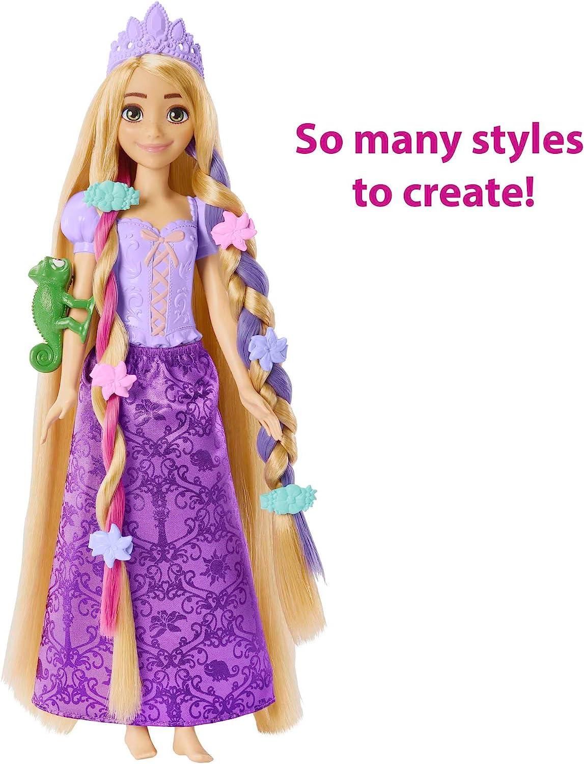 Disney Princess Fairy-Tale Hair Rapunzel Fashion Doll &amp; Accessories