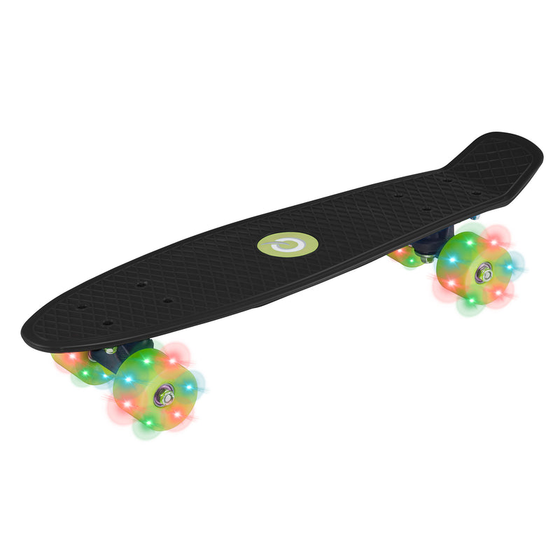 EVO 22" Light Up Penny Board - Black