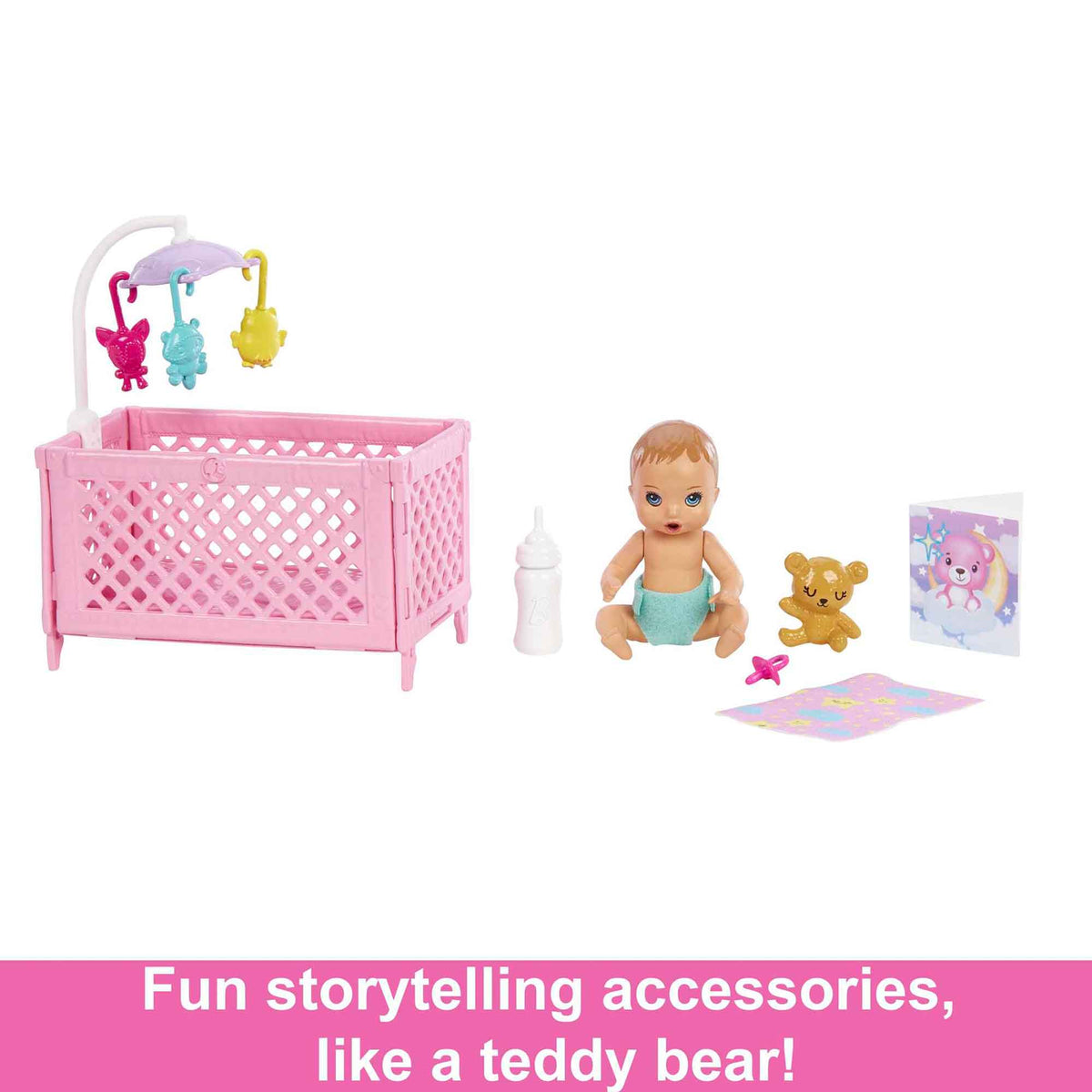 Barbie Skipper Big Babysitting Adventure Sleepy Baby Playset