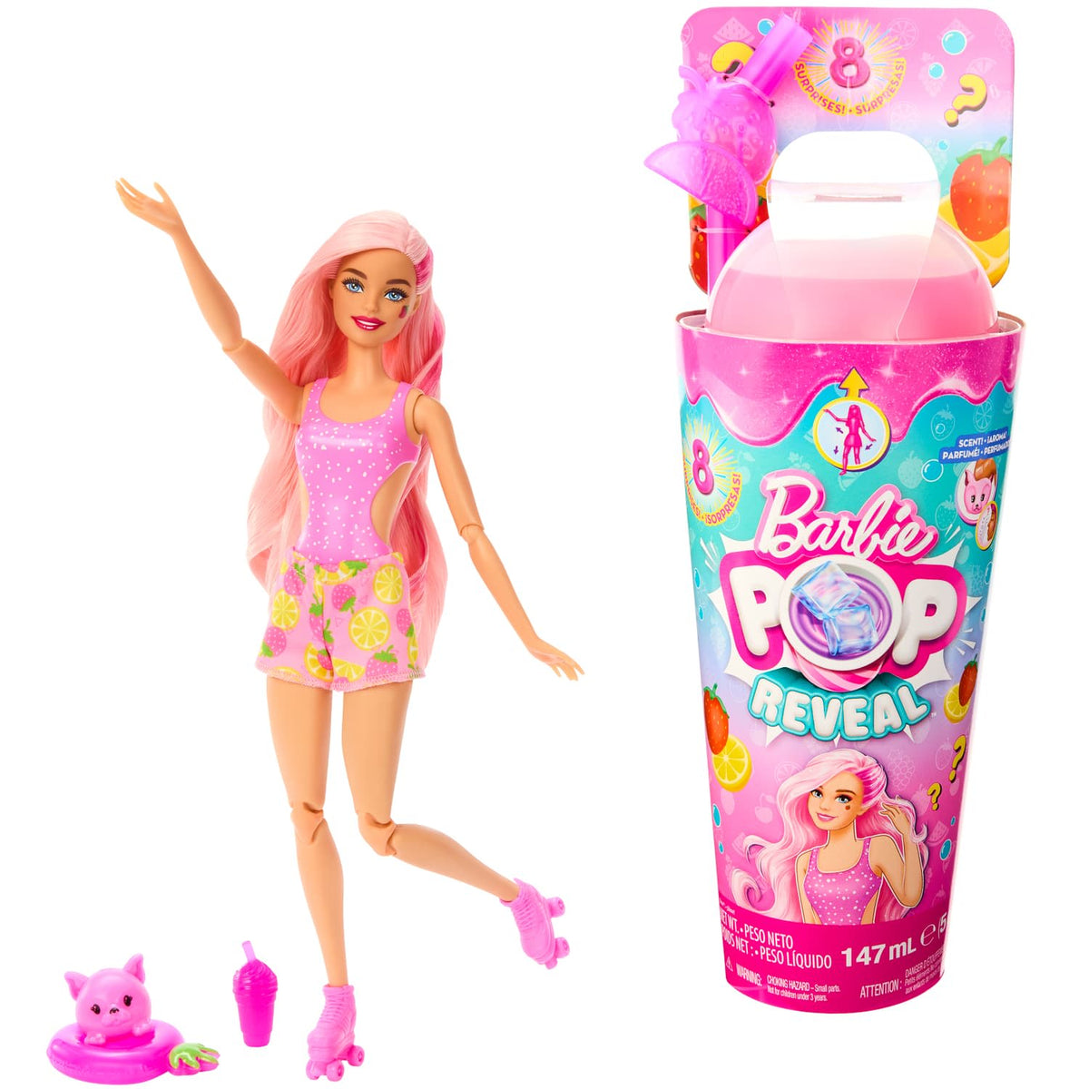 Colour Reveal Barbie Sweet Fruit Dolls Assortment