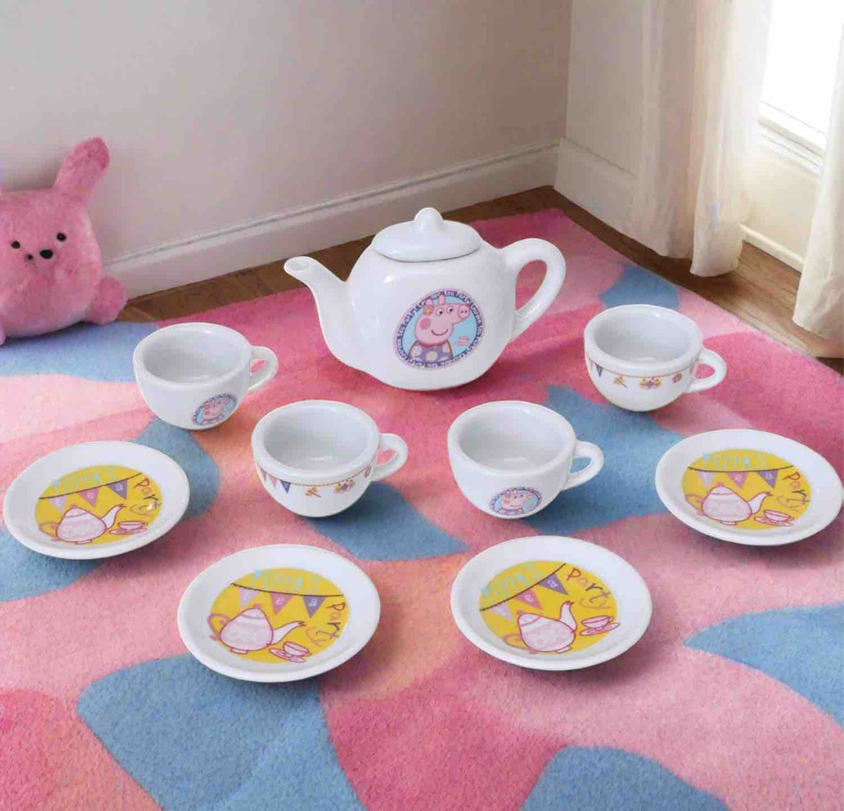 Peppa Pig Porcelain Tea Set Kitchens &amp; Household