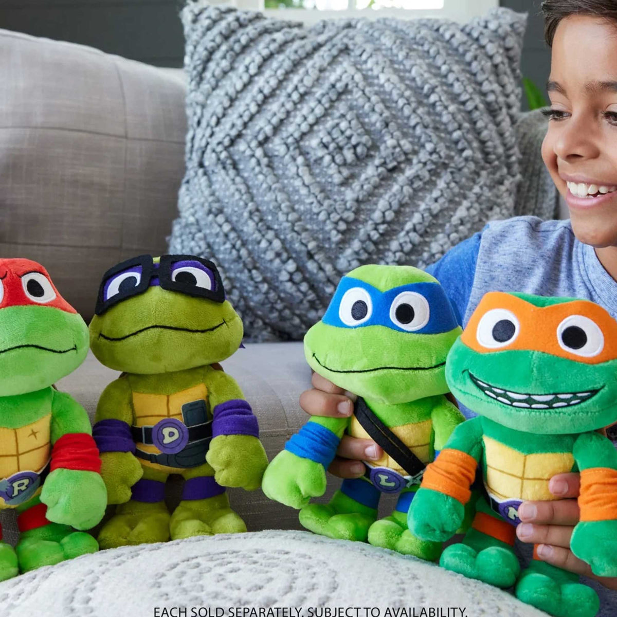 Teenage Mutant Ninja Turtles 8&quot; Plush Assorted Soft Toys