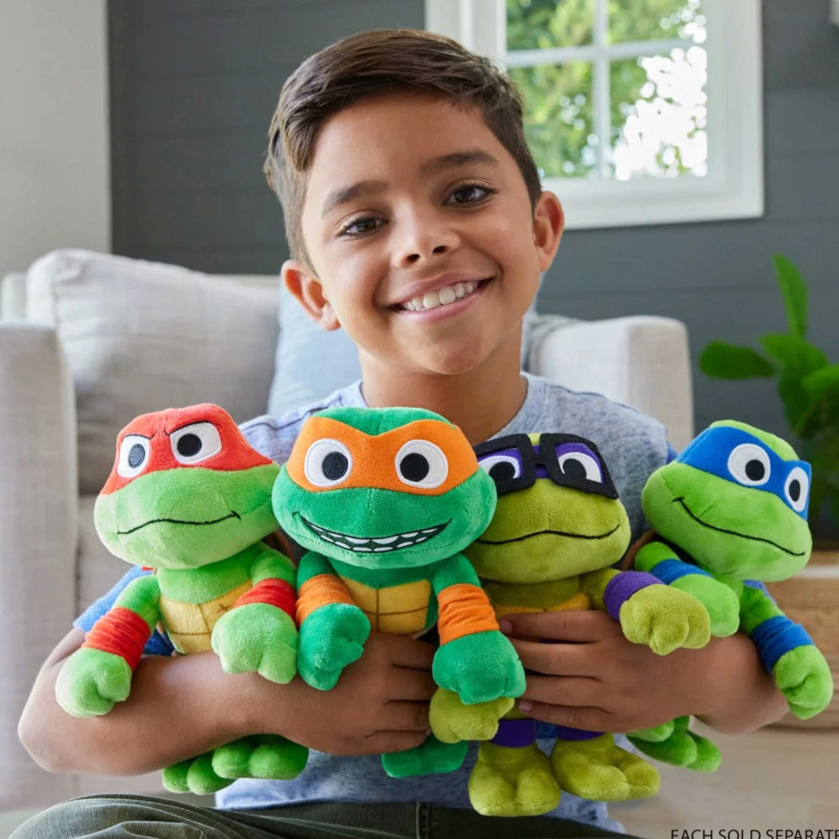 Teenage Mutant Ninja Turtles 8&quot; Plush Assorted Soft Toys