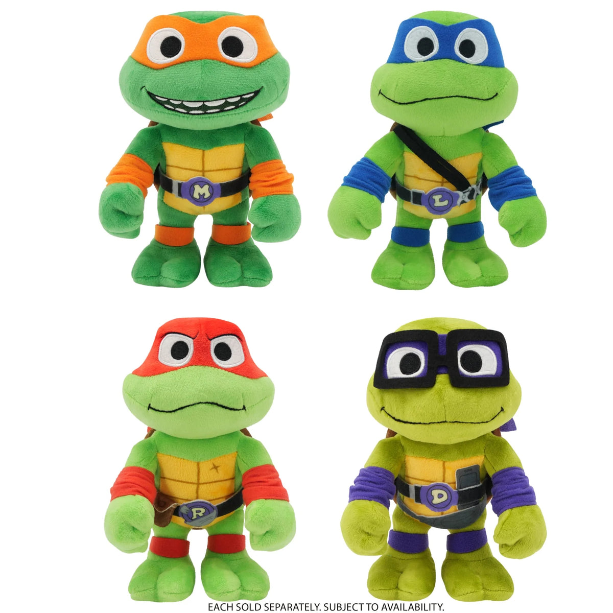 Teenage Mutant Ninja Turtles 8&quot; Plush Assorted