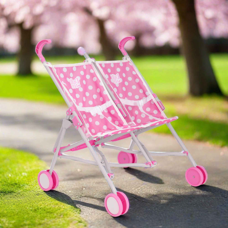 Dolly Tots Twin Dolls Stroller