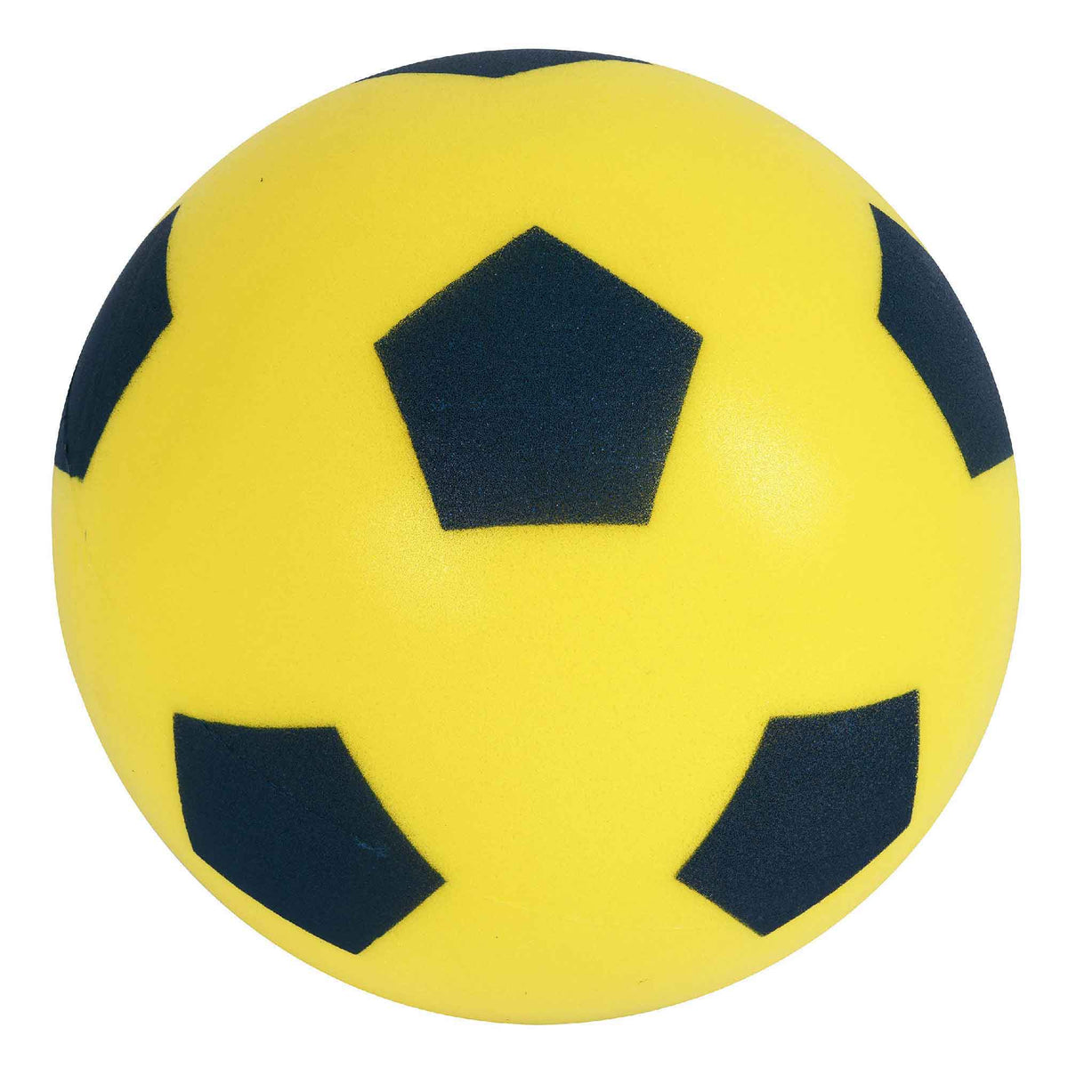 Foam Football Pack Of 12 - Yellow (19.4cm )