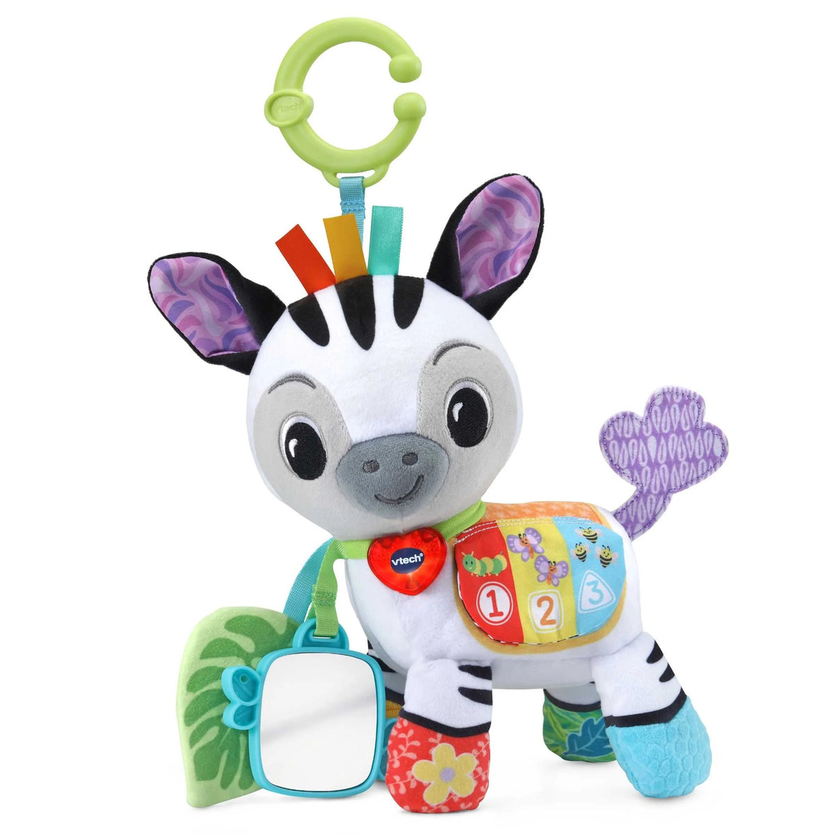 VTech On The Go Zebra + Rattle &amp; Shake Birdie - Bundle