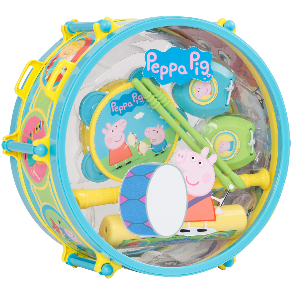 Peppa Pig Toy Drum Set Musical Toys