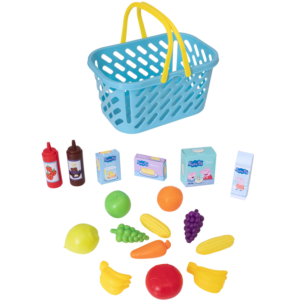 Peppa Pig Shopping Basket &amp; Accessories Set