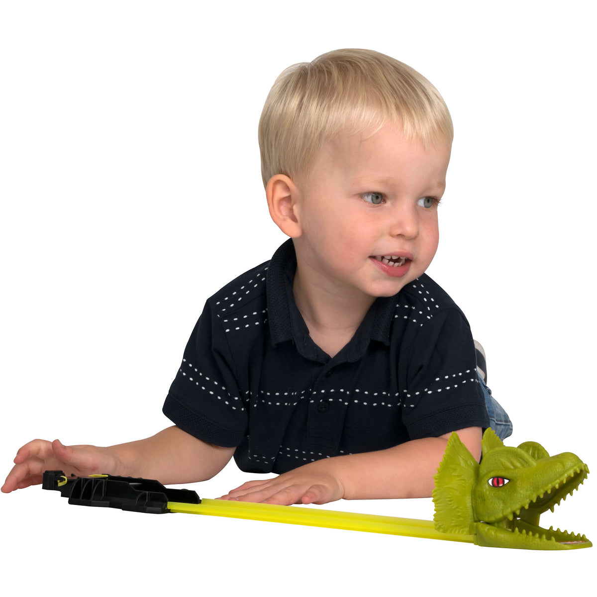 Teamsterz Speed City Dino Attack Racing Track Toy with 3 Cars Cars &amp; Transporters
