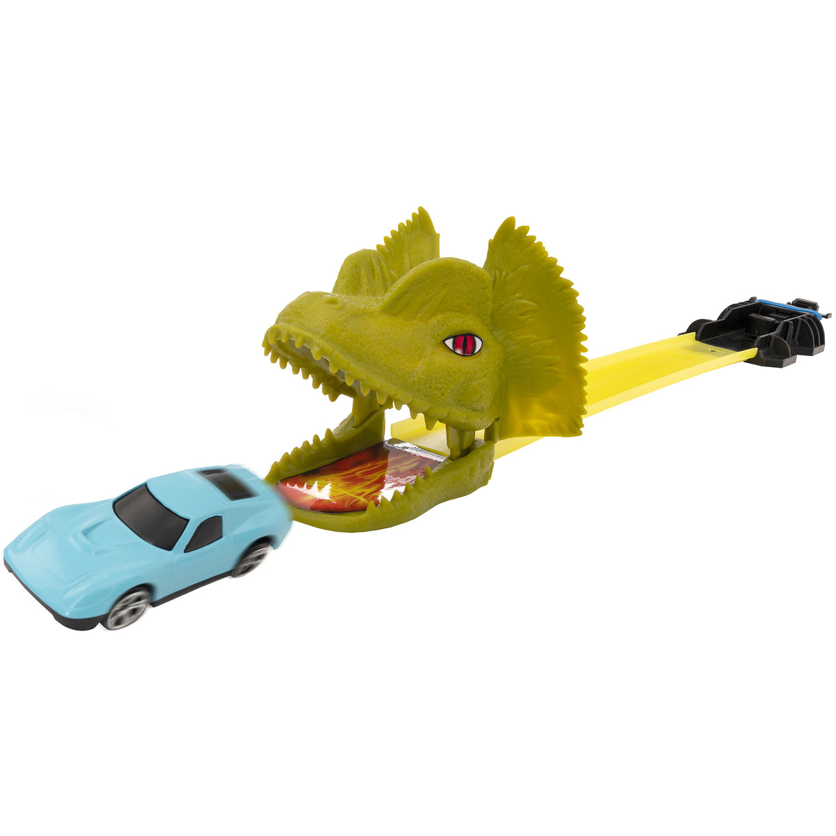 Teamsterz Speed City Dino Attack Racing Track Toy with 3 Cars Cars &amp; Transporters