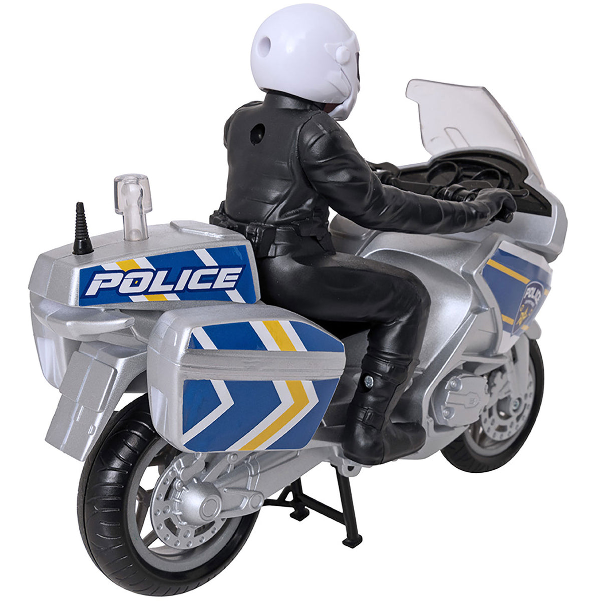 Teamsterz Medium Police Toy Motorbike with Figure