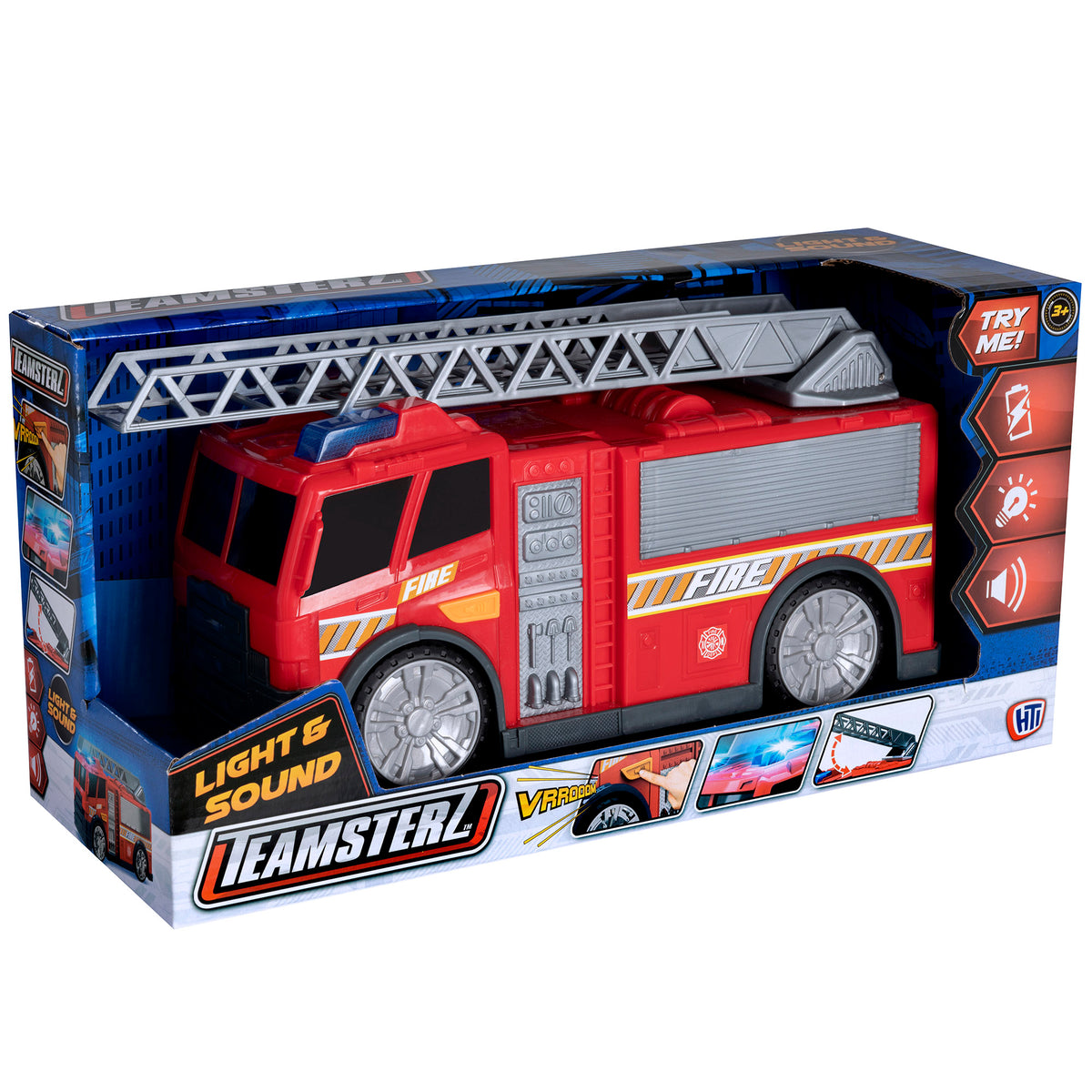 Teamsterz Mighty Machines Medium Fire Engine Toy