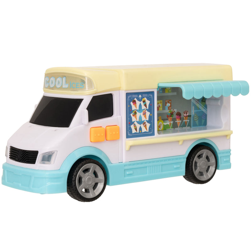 Teamsterz Mighty Machines Small Ice Cream Van Toy