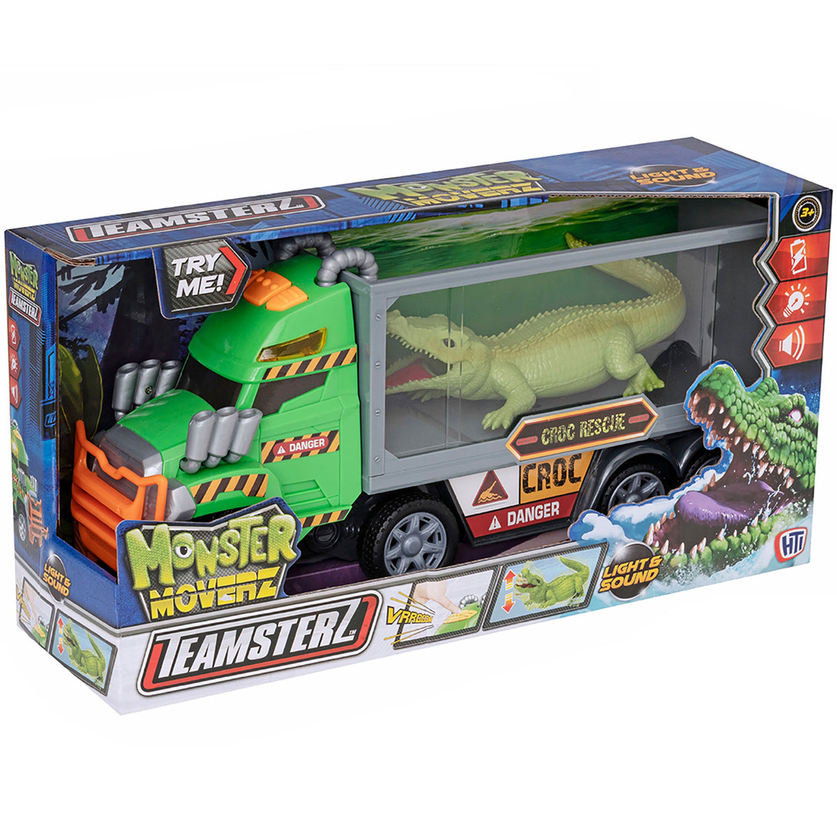 Teamsterz Monster Moverz Crocodile Rescue Transporter Truck